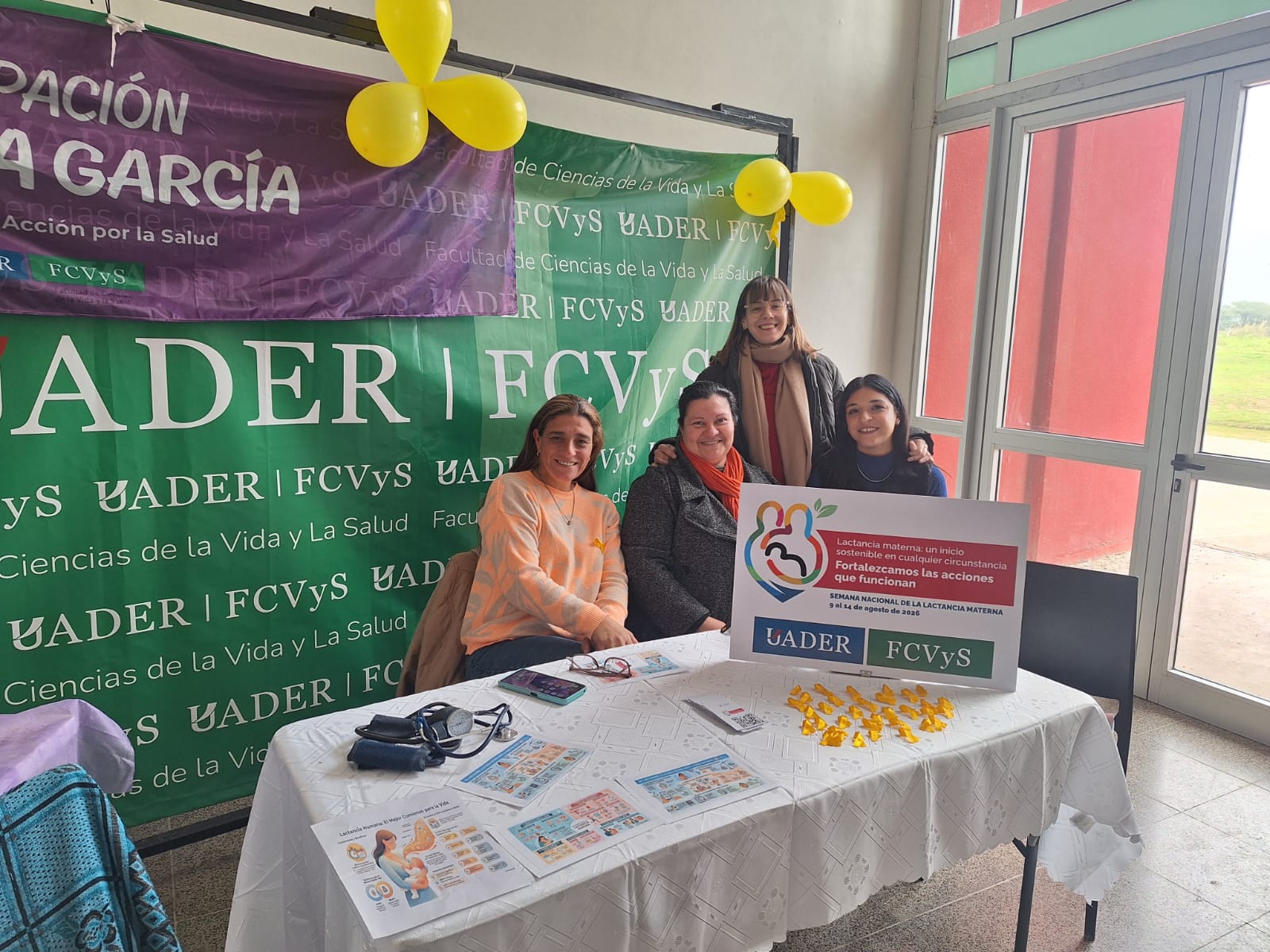 La FCVyS se sumó a la "Semana Mundial de la Lactancia Humana" con una propuesta abierta a la comunidad