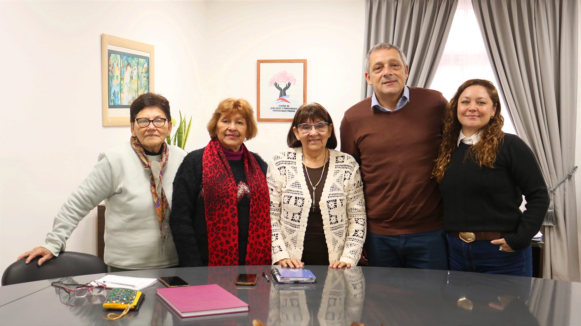 La FCVyS y Rectorado de UADER planifican acciones conjuntas con el Centro de Jubilados y Pensionados de la Provincia de Entre Ríos