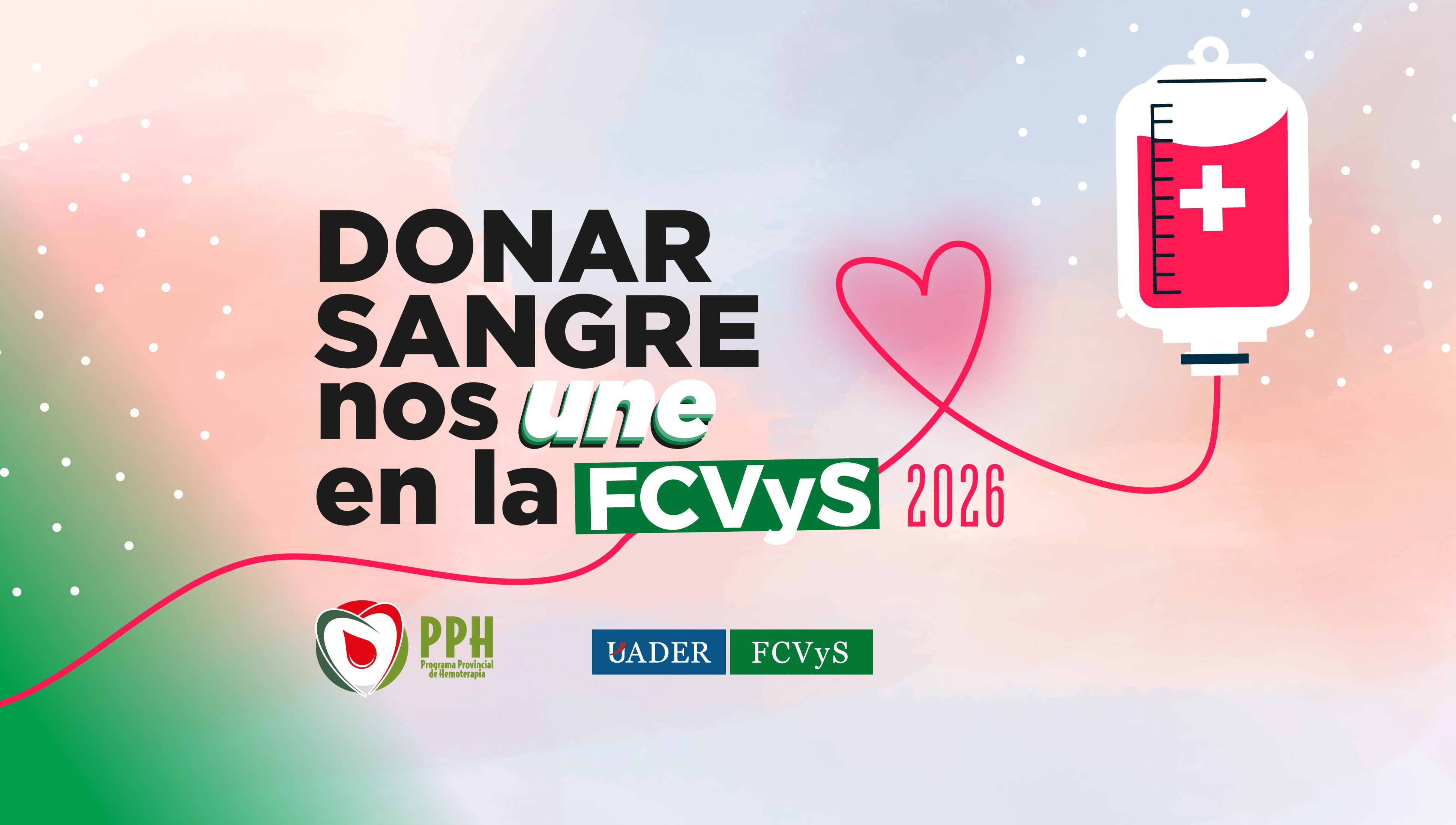El 24 de septiembre habrá una nueva colecta de sangre en la FCVyS